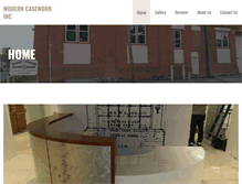 Tablet Screenshot of modern-casework-inc.com
